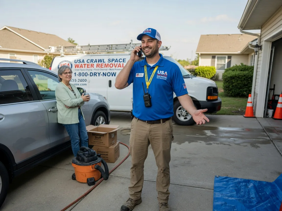 Crawl Space Water Removal Schneider, IN FAQs